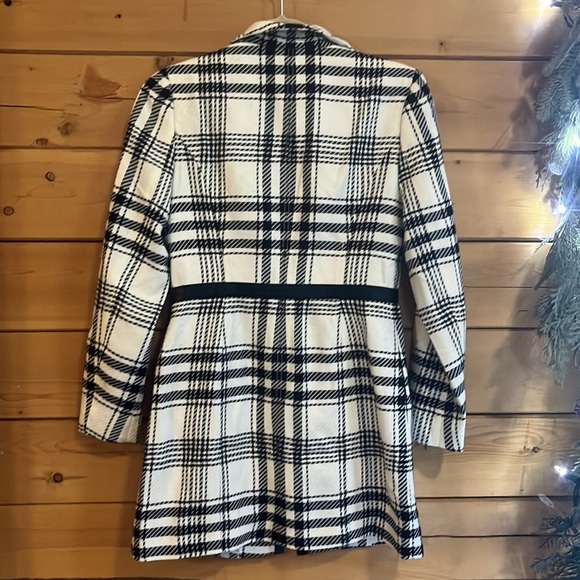 WHBM Plaid Coat - Picture 8 of 11